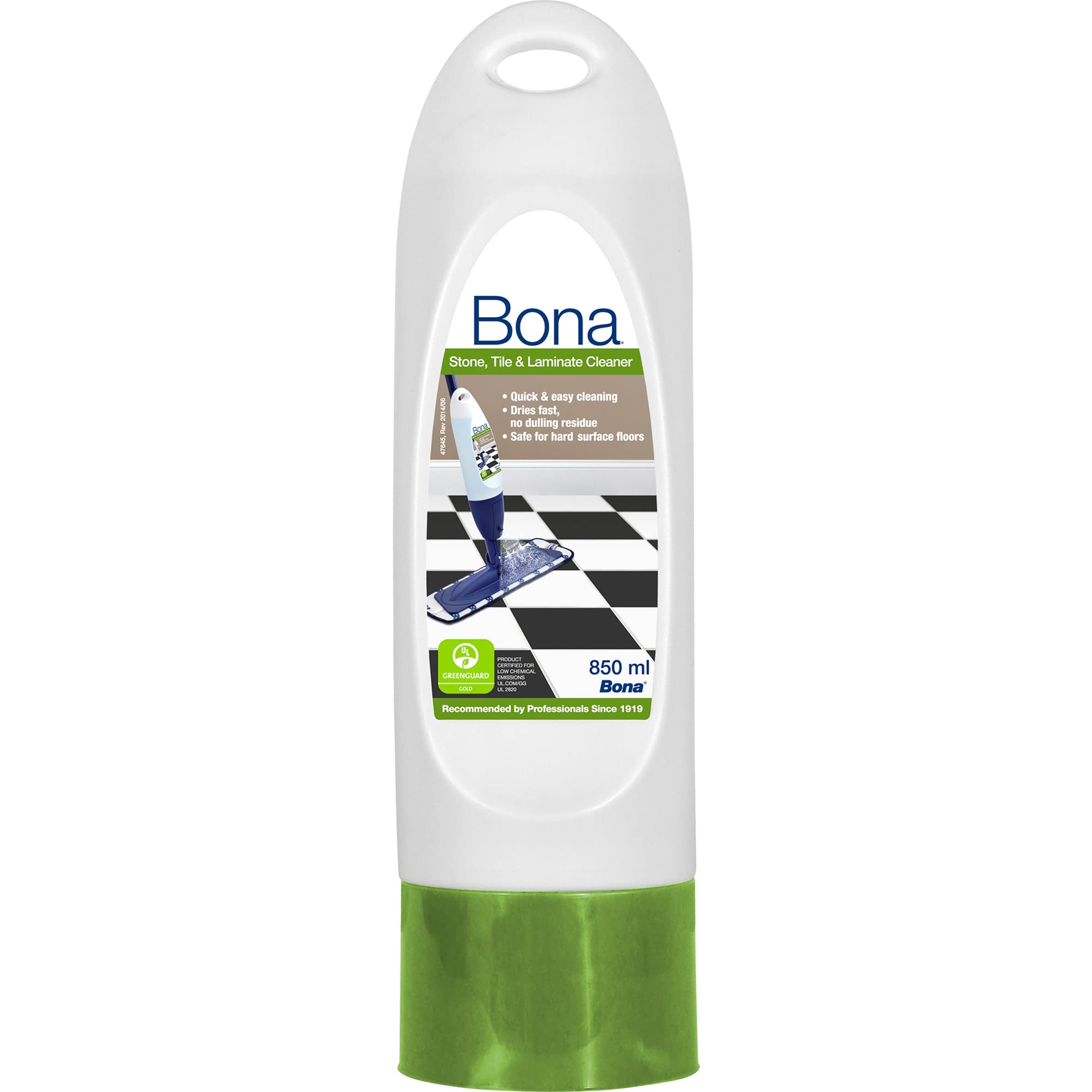 Bona Original Spray Mop Cartridge, 850ml - Hard-Surface Floor Cleaner Liquid