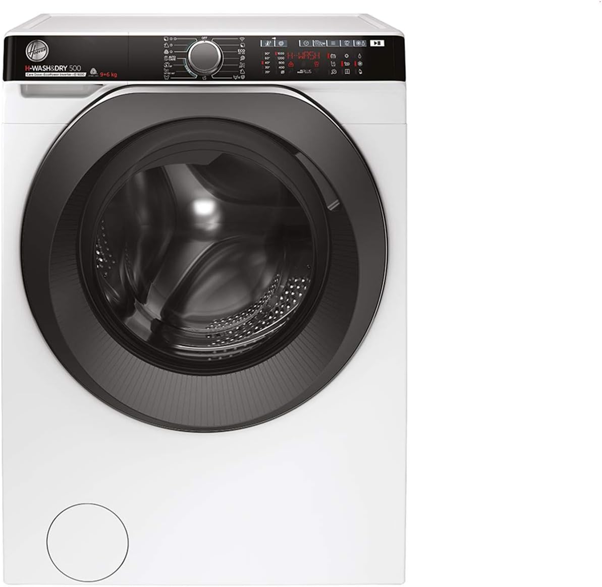 Hoover H-WASHDRY 500 HDPD696AMBC/1-S - Asciugatrice 9 kg/asciugatura 6 kg/funzionamento intelligente con Wi-Fi + Bluetooth/ActiveSteam: funzione vapore/Power Care System Hoover H-WASHDRY 500 HDPD696AMBC/1-S - Asciugatrice 9 kg/asciugatura 6 kg/funzionamento intelligente con Wi-Fi + Bluetooth/ActiveSteam: funzione vapore/Power Care System