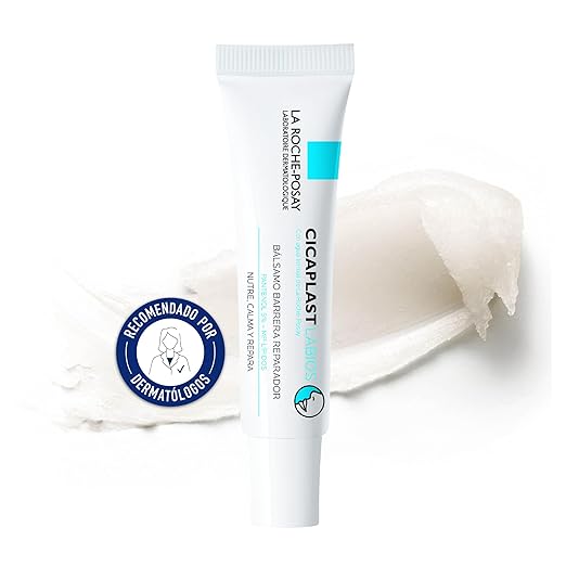 La Roche Posay Bálsamo de Labios, Reparador y Protector, Calma, Protege y Reconstruye, Fórmula Filmogénica con Pantenol, MP-Lipidos y Activos Relipidizantes, Cicaplast, 7,5 ml oferta Amazon