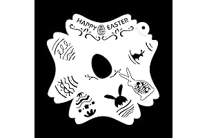 Depvision Reusable Easter Face Paint Stencils: Unparalleled Artistic Expressions for Festive Celebrations