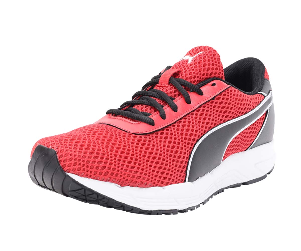 Puma Mens Metal Knit High Risk Red-Black-White Running Shoe - 10UK (19320303) (B07NQJ7BVJ) Amazon Price History, Amazon Price Tracker