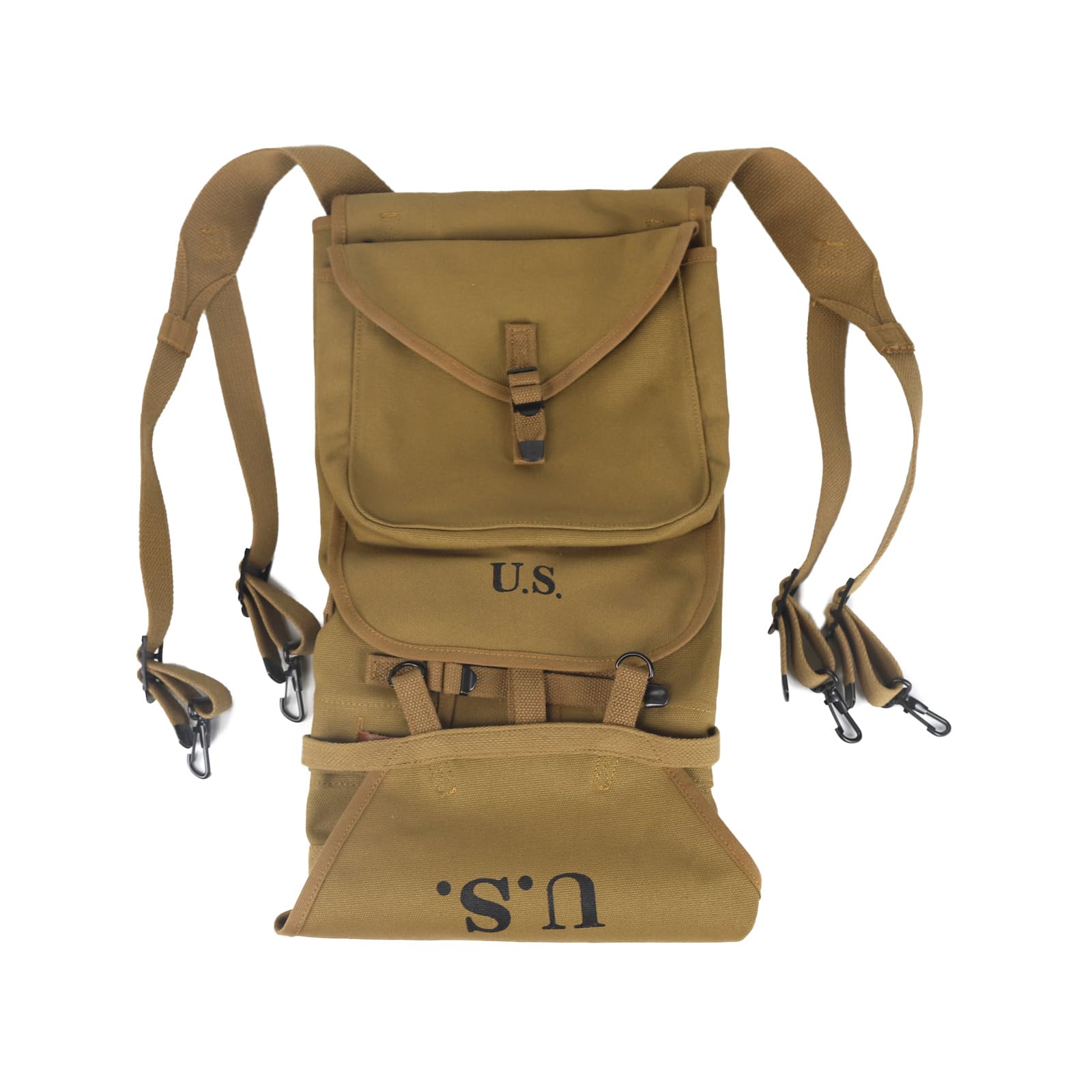 Amazon.co.jp: WW2 US M1928 ハーバーサック テールバッグ付き バック