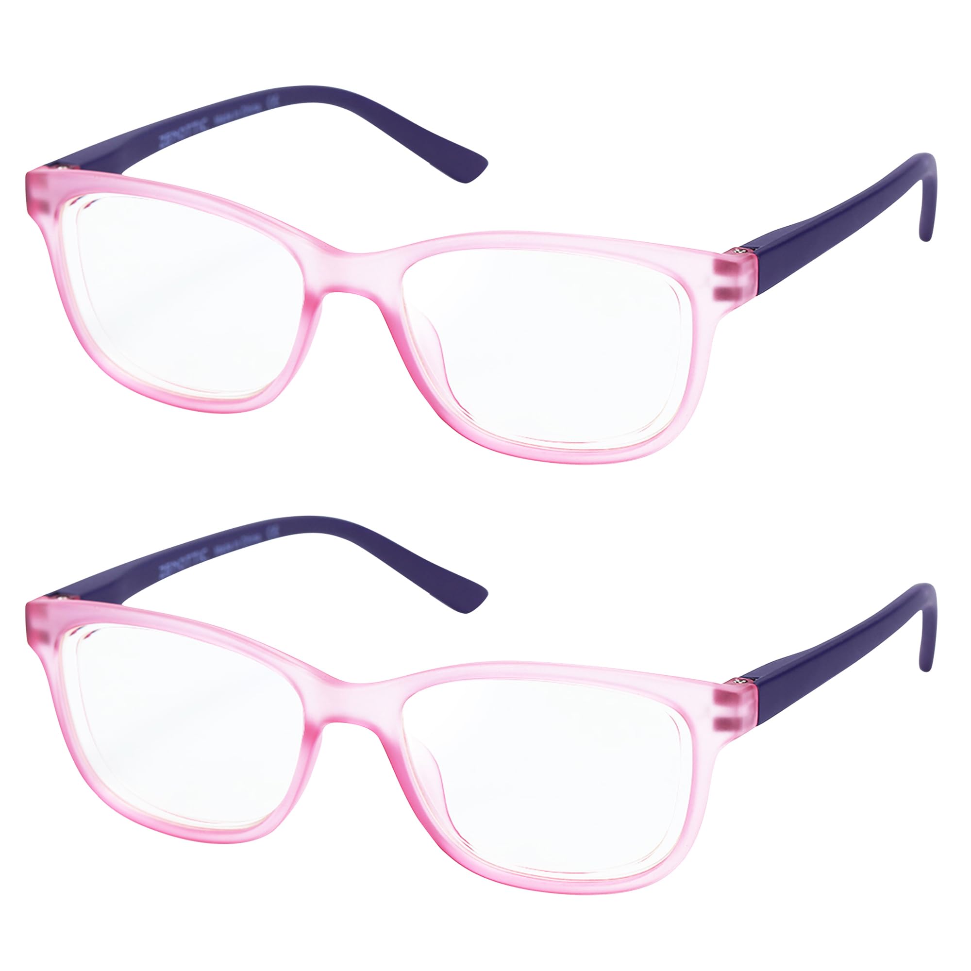 ZENOTTIC Gafas Infantiles de Bloqueo de Luz Azul para Ordenadores Gafas de Juego de Lentes Antirreflejos y Ligeros Protección de Ojos para Niños y Niñas