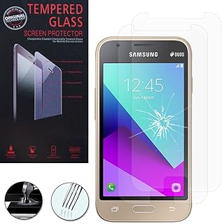 Protector de pantalla de VComp-Shop, cristal templado, para Samsung Galaxy J1?Mini Prime (2016) de 4 pulgadas