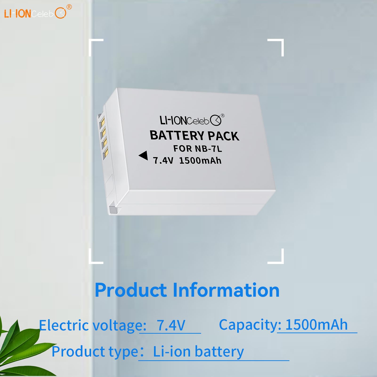 Amazon | Li-ion Celeb NB-7L カメラ電池の2個セット+USB型 バッテリー 