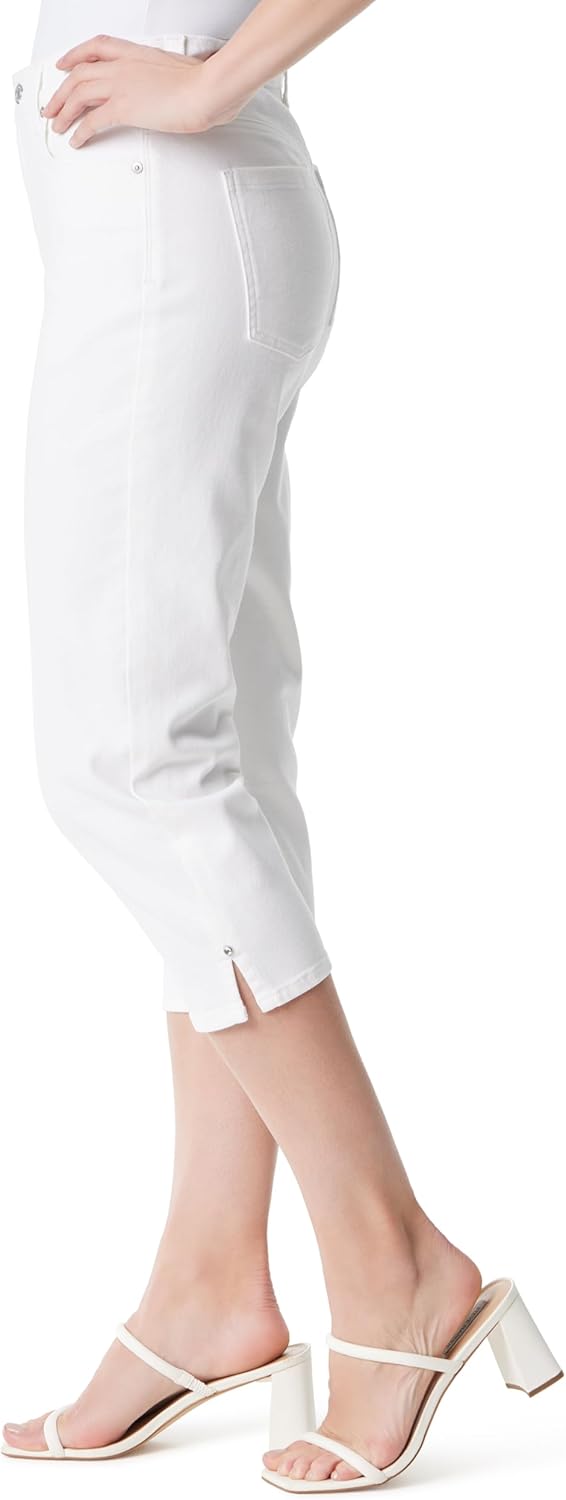 Gloria Vanderbilt Womens Amanda Capri with High Rise Straight Standard - Image 2
