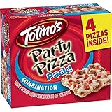 Totino's Party Pizza Pack, Combination, Frozen Pizza, Frozen Snacks, 4 Ct, 42.8 oz