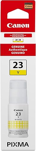 Miniatura 8 de Botella de tinta negra genuina Canon GI-23, compatible con impresoras Megatank G620