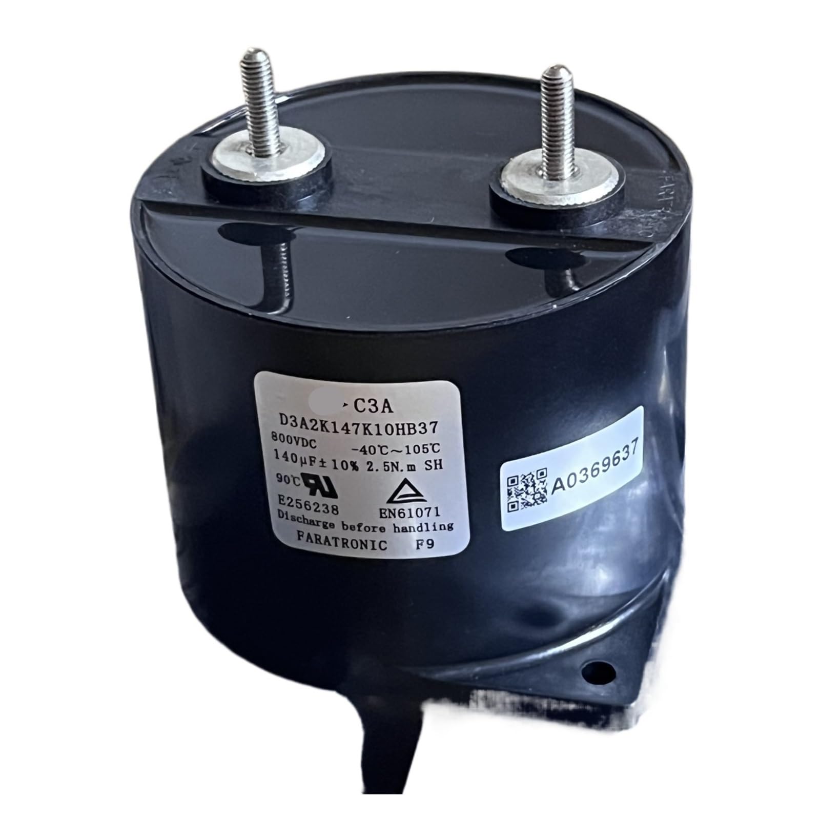 Condensatori continui D3A2K147K10HB37 C3A 140UF 800V DC