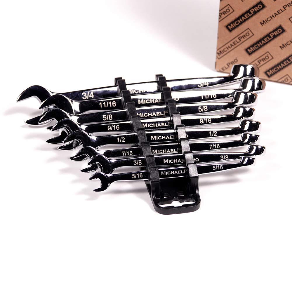 Buy MichaelPro MP001014 8piece SAE Combination Wrench Tool Set