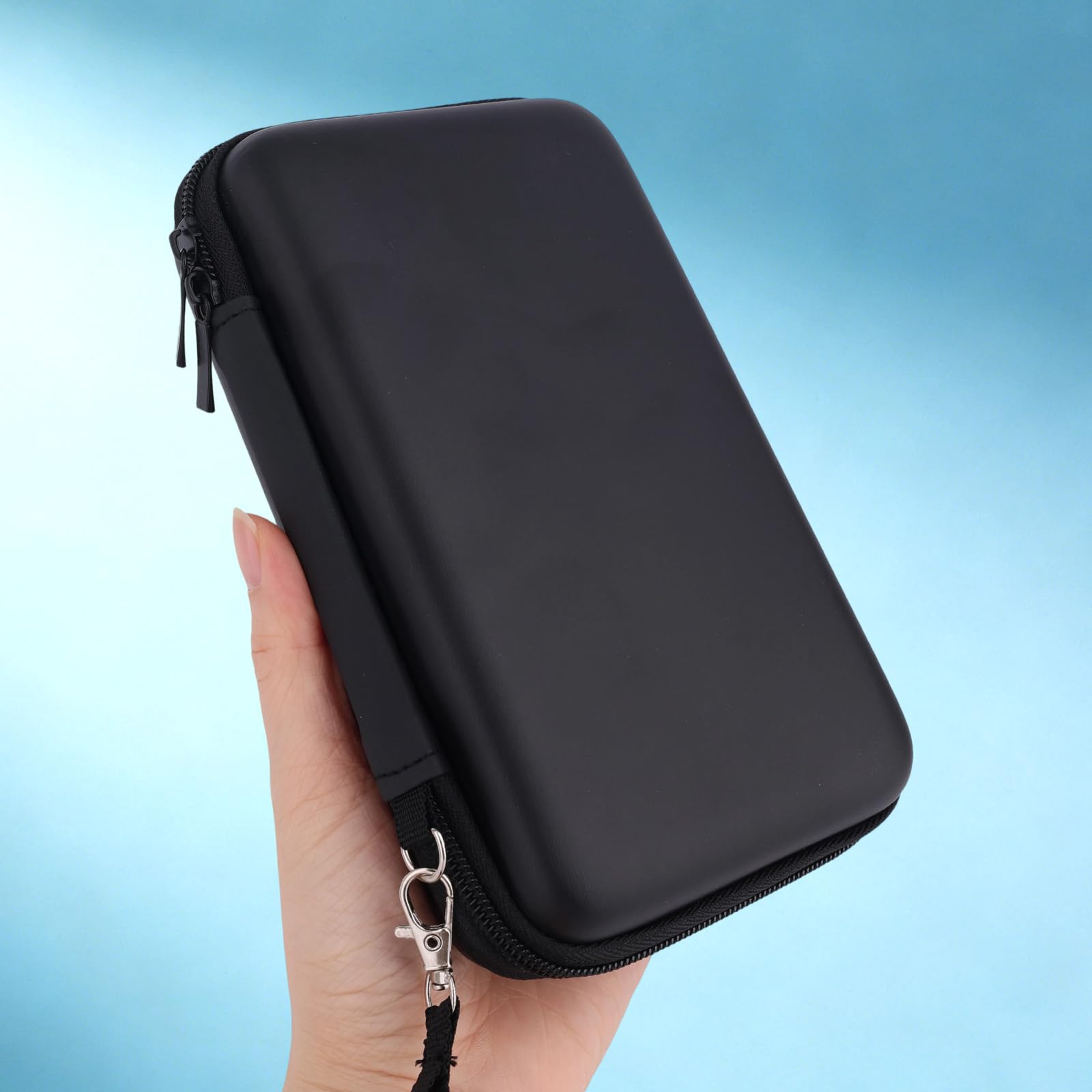 Penitue Étui Rangement pour New 3DS, 3DS, 2DS XL, DSi, DS Lite, Imperméable Coque Transport Protectrice avec Dragonne Détachable Coque Rigide Compacte pour Console Jeu Portable