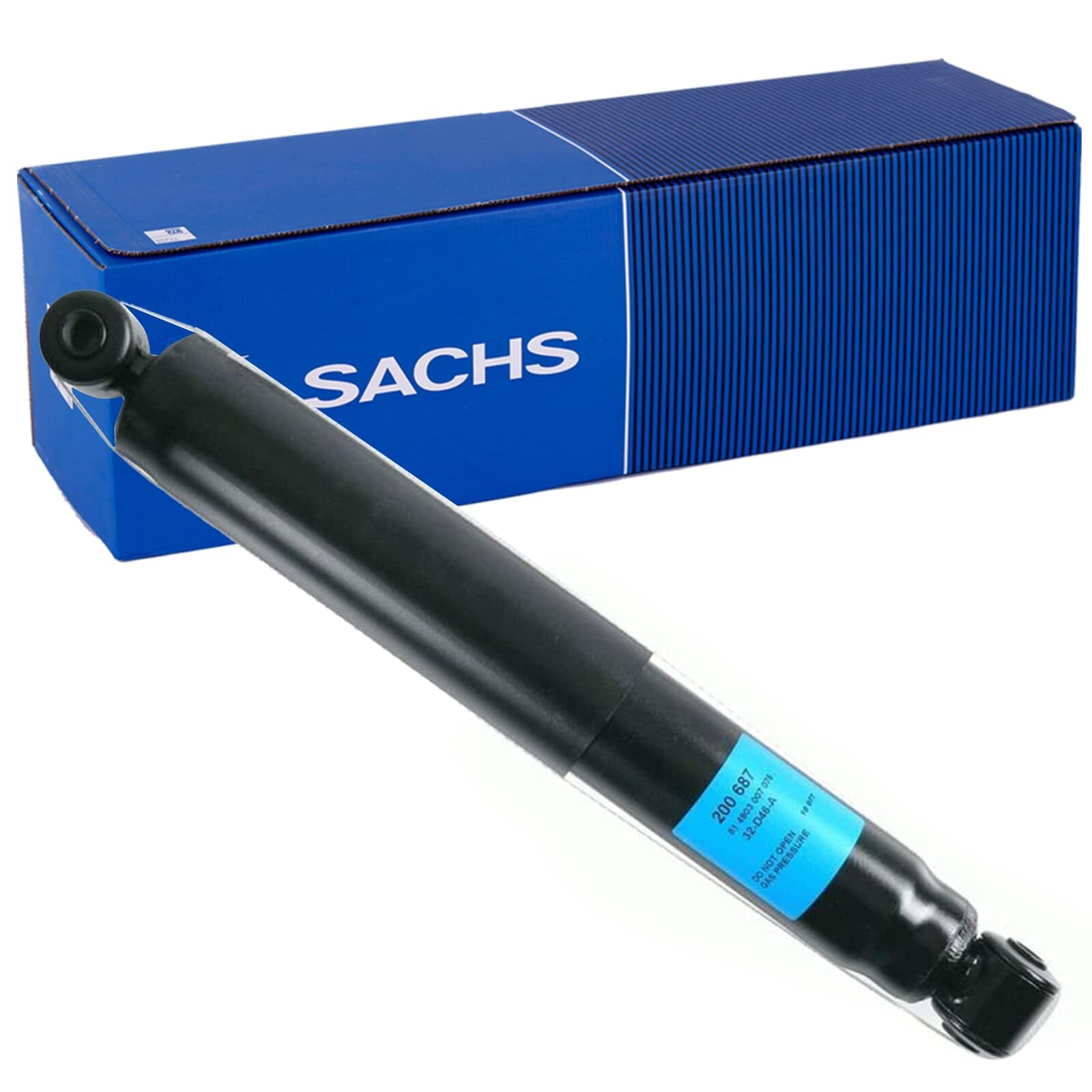 SACHS 200 687 Stoßdämpfer für Chrysler Voyager IV (RG, RS) 1999-2008 Hinterachse und Andere Fahrzeuge