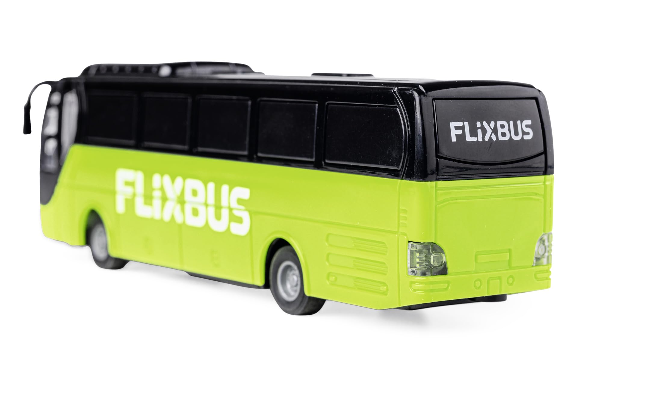 Carson 1:64 Flixbus 2,4 GHz 100% RTR - 100% prêt à Rouler, Bus Jouet, Voiture Jouet, Voiture télécommandée, pour Enfants à partir de 3 Ans, autonomie env. 80 Min, Bus RC, télécommandé