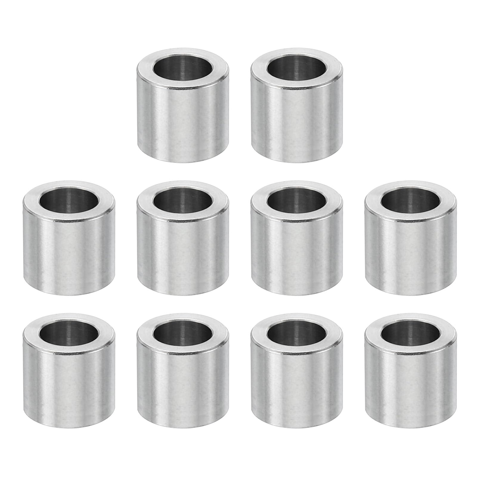QUARKZMAN 8 stuks roestvrijstalen afstandhouders 9/16 OD x 1/4 ID x 1