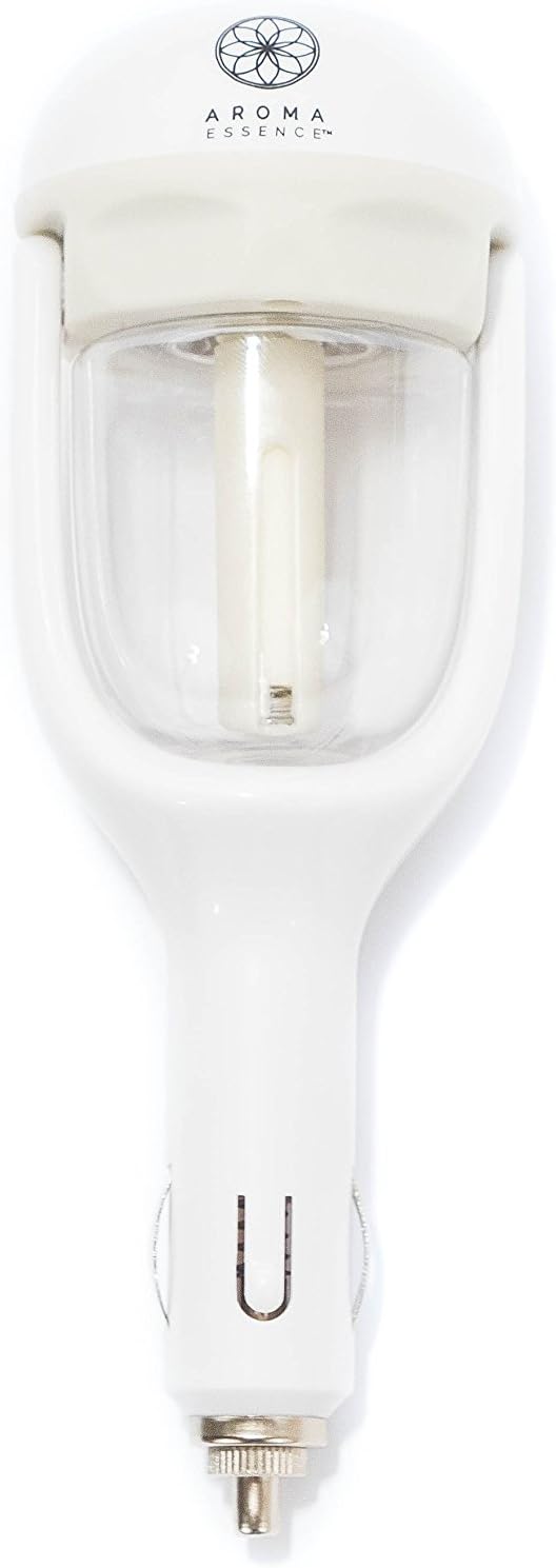 2-in-1 Car Humidifier + Essential Oil Diffuser, Gray