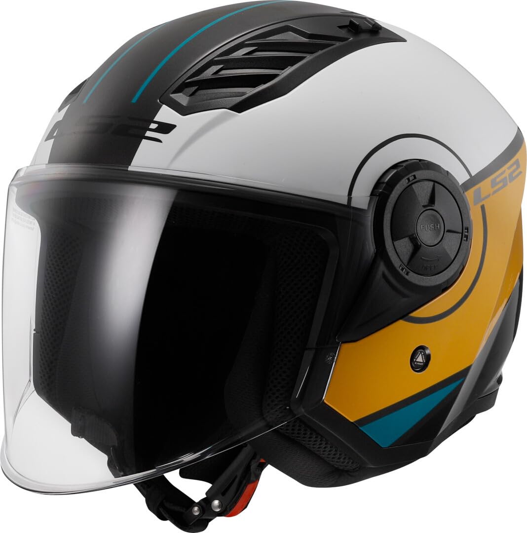LS2 Open Faced Motorcycle Helmet Airflow II ECE 22.06 - COVER