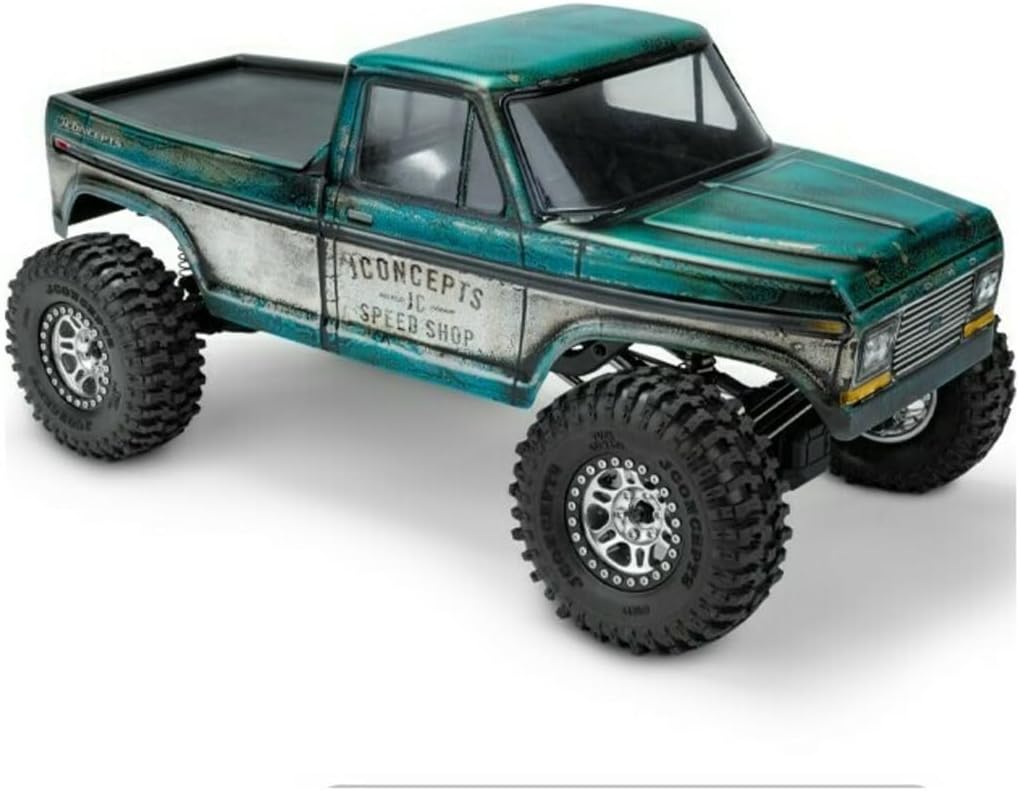 J Concepts 0448 JCI Tucked 1979 Ford F-150 Body 12.3 wheelbase - Fits - Traxxas