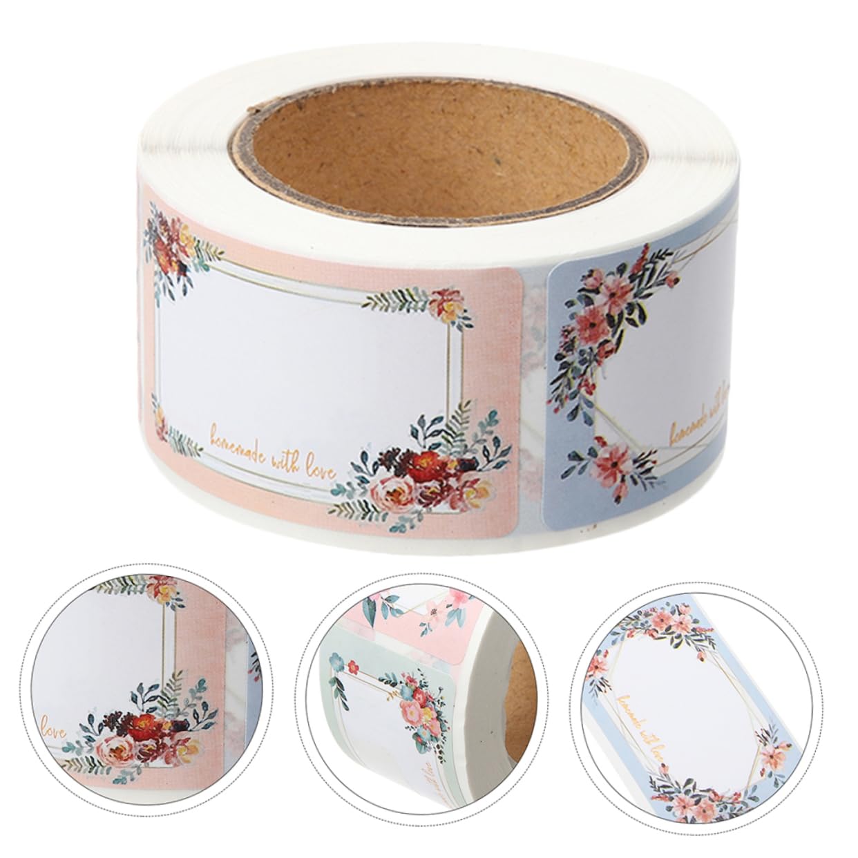 Uonlytech 5 Ensembles Autocollant De Nom Étiquettes Collantes Étiquettes De Classement Classification Stickers Petit Étiquettes De Classification Collantes Inscriptible Papier 2 Rouleaux*5