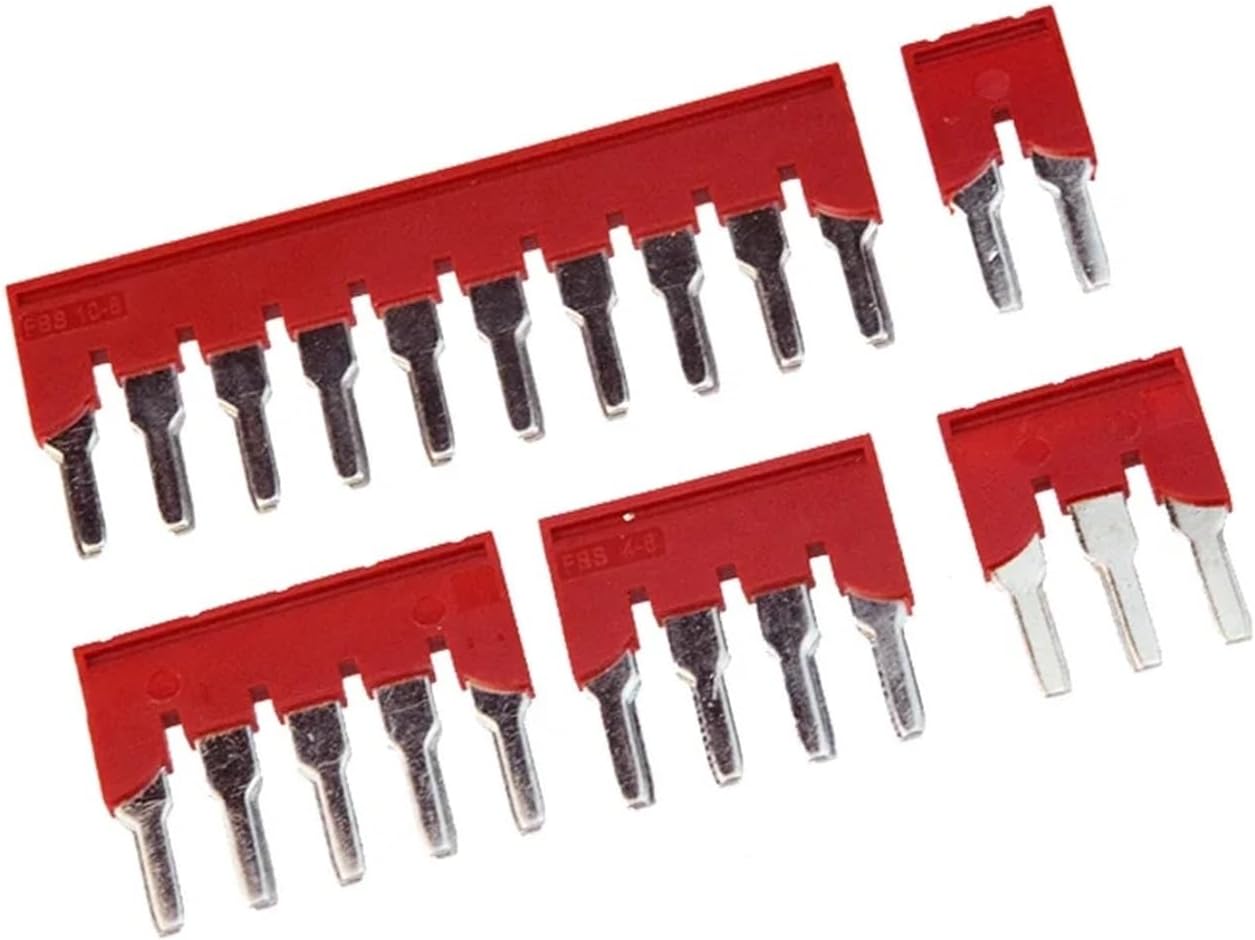 Jumpers FBS2-8 3-8 4-8 5-8 10-8 Plug-in Bridge for ST and PT DIN Rail Terminal Blocks Accessories(FBS 10-8,for PT6)