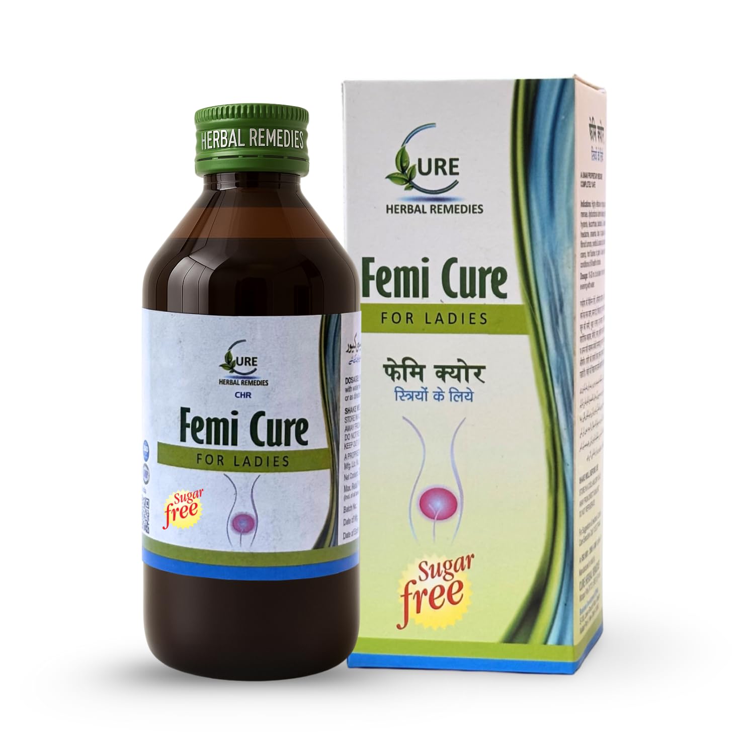 Cure Herbal Remedies Femi Cure Sugar-Free | Herbal Uterine Tonic for Women’s Health | Supports Period Balance, Skin Glow & Energy | 20+ Herbs | No Added Sugar | 500ml-image-33