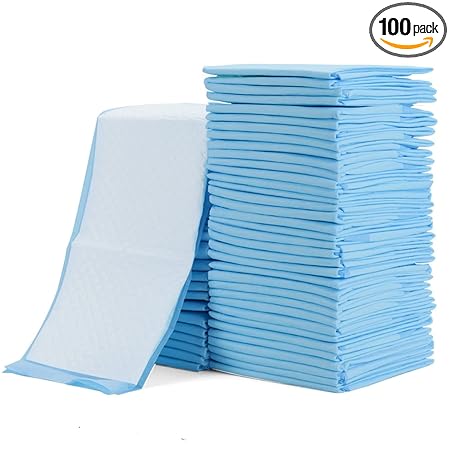 60x90 cm 100 pcs Baby Disposable Underpad Disposable Changing Pads for Baby Waterproof Diaper Changing Pad Breathable Underpads Bed Table Protector Matt