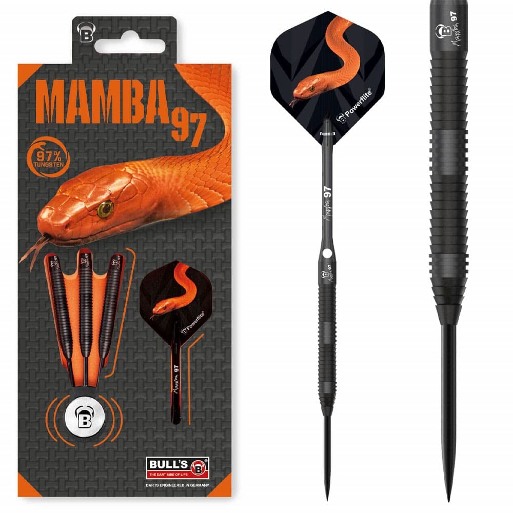 Bull'sMamba M5 Dart, Black, 24 g