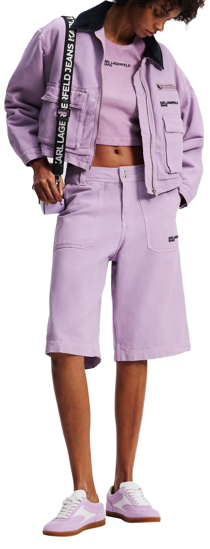 KARL LAGERFELD JEANS Donna Cargo Short