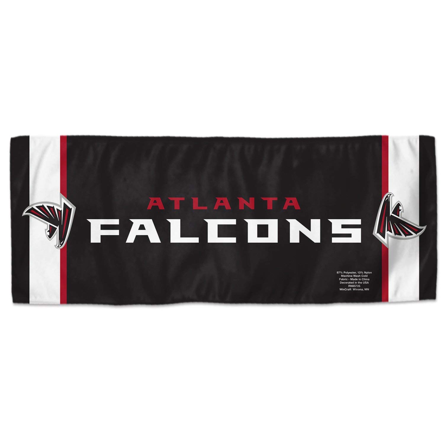 WinCraft NFL Team Enduracool Microfiber Towel, Atlanta Falcons, 12