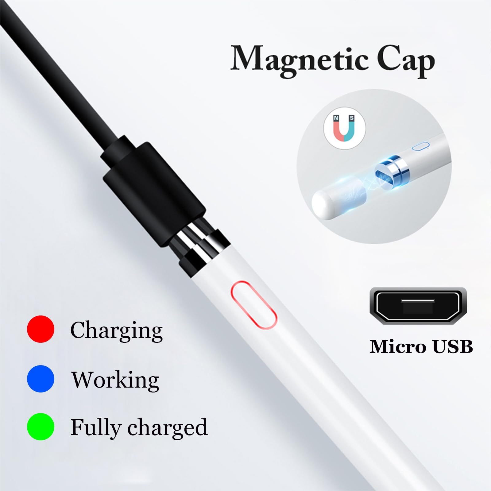 Amazon.com: Stylus Pen for Touchscreen, Rechargeable Universal
