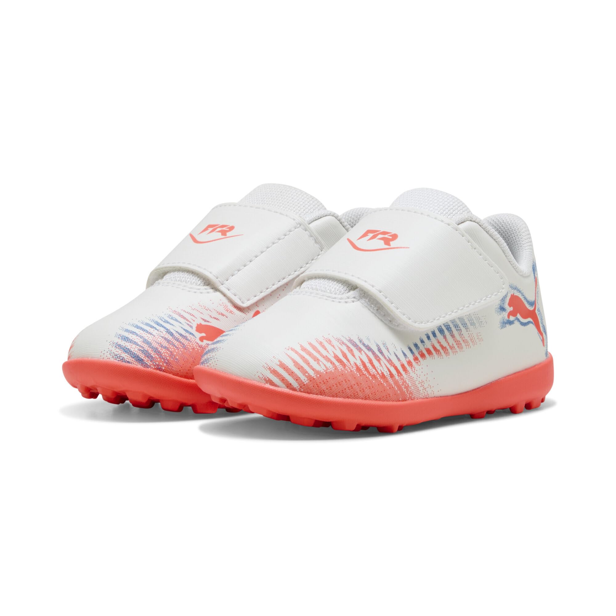 Puma Boys White 'S Future 8 Play V Tt Astro Turf Football Boots - Size: 4 37 Kids