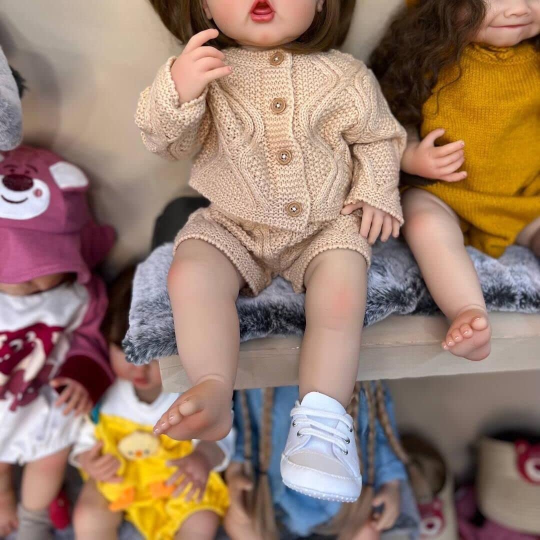 Amazon | Protow リボーンドール 55cmリアルな 笑顔赤ちゃん人形