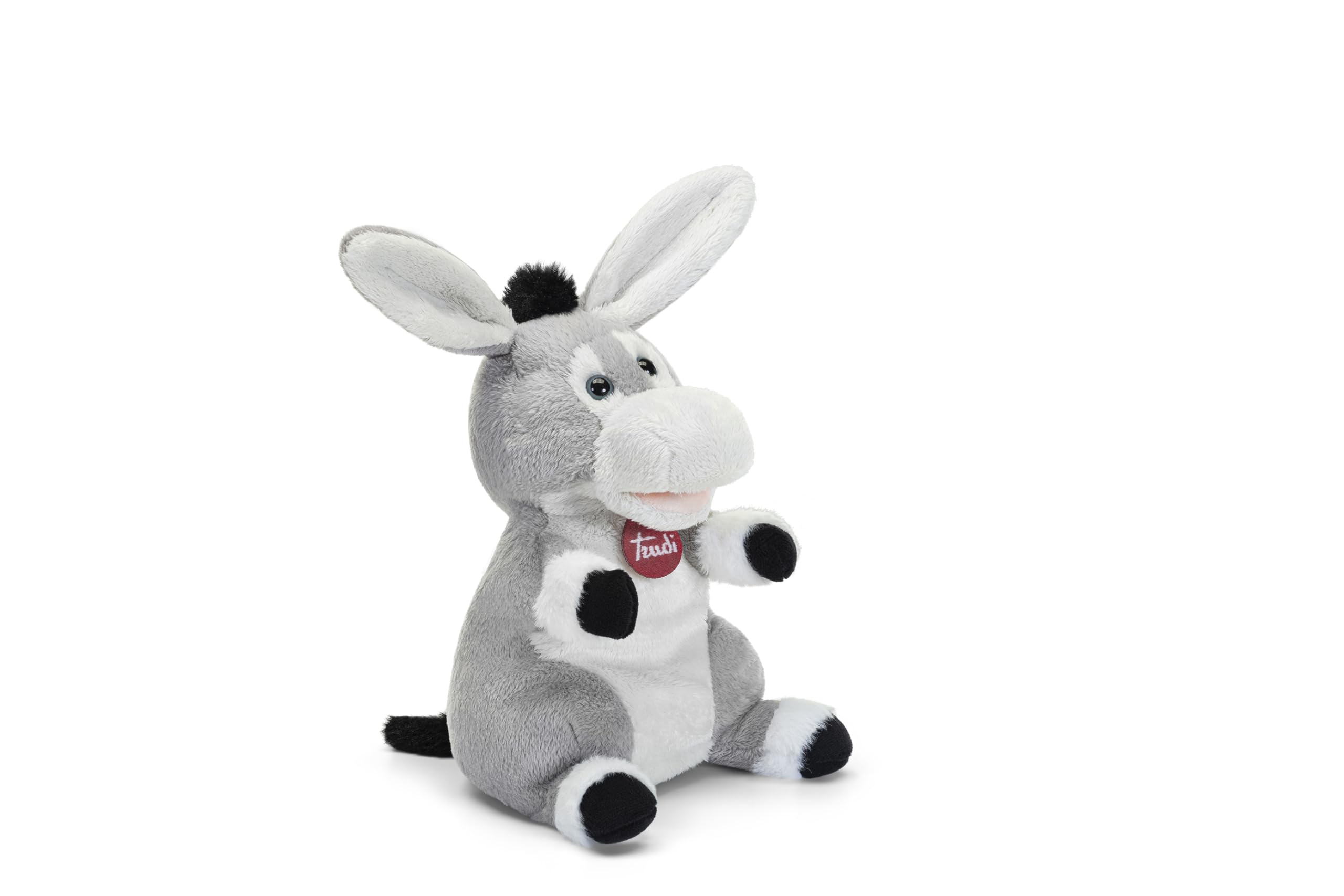 Trudi Marionetta Asino Marionetta peluche spettacolo burattini | 17x25x15cm taglia S | Puppets | modello 29228