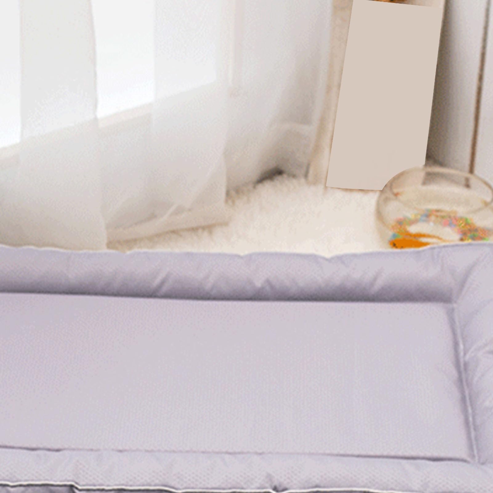 Coussin Imperméabilisant pour Cage de Lit pour Chien pour Un Repos Confortable pour Animaux de Compagnie, Tapis de Chenil Antidérapant pour Cage à Chien, Tapis pour Lavable en Machine pour