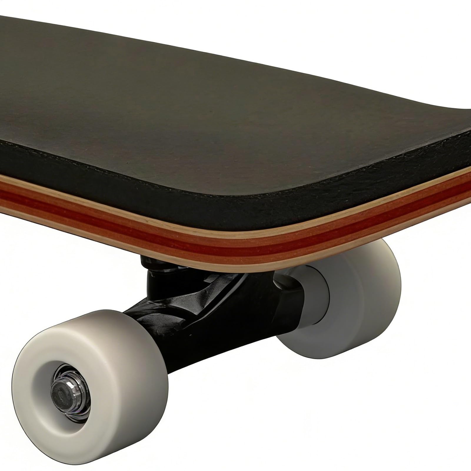 Finger Skateboards - Wood Fingertip Game, Anti Slip PU Mat Wood Skateboard Party Favors, Hand Skateboard, Mini Handheld Board For Boy Girl Student Adult Desktop Ornament Bedside Dorm Apartment