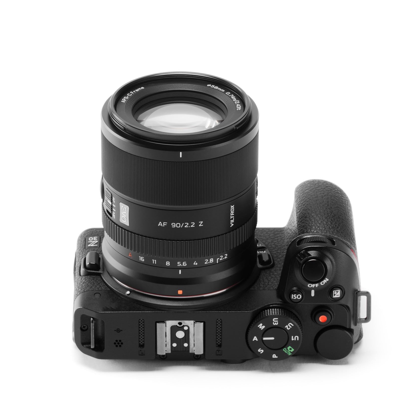 VILTROX 90mm F2.2 Evo Z Objectif pour Nikon Z, Téléobjectif à focale Fixe APS-C avec autofocus pour Nikon Z appareils Photo à Monture Z30 Z50 Z50II ZFC Z5 Z5II Z6 Z6II Z6III Z7 Z7II Z8 Z9 ZF ZR