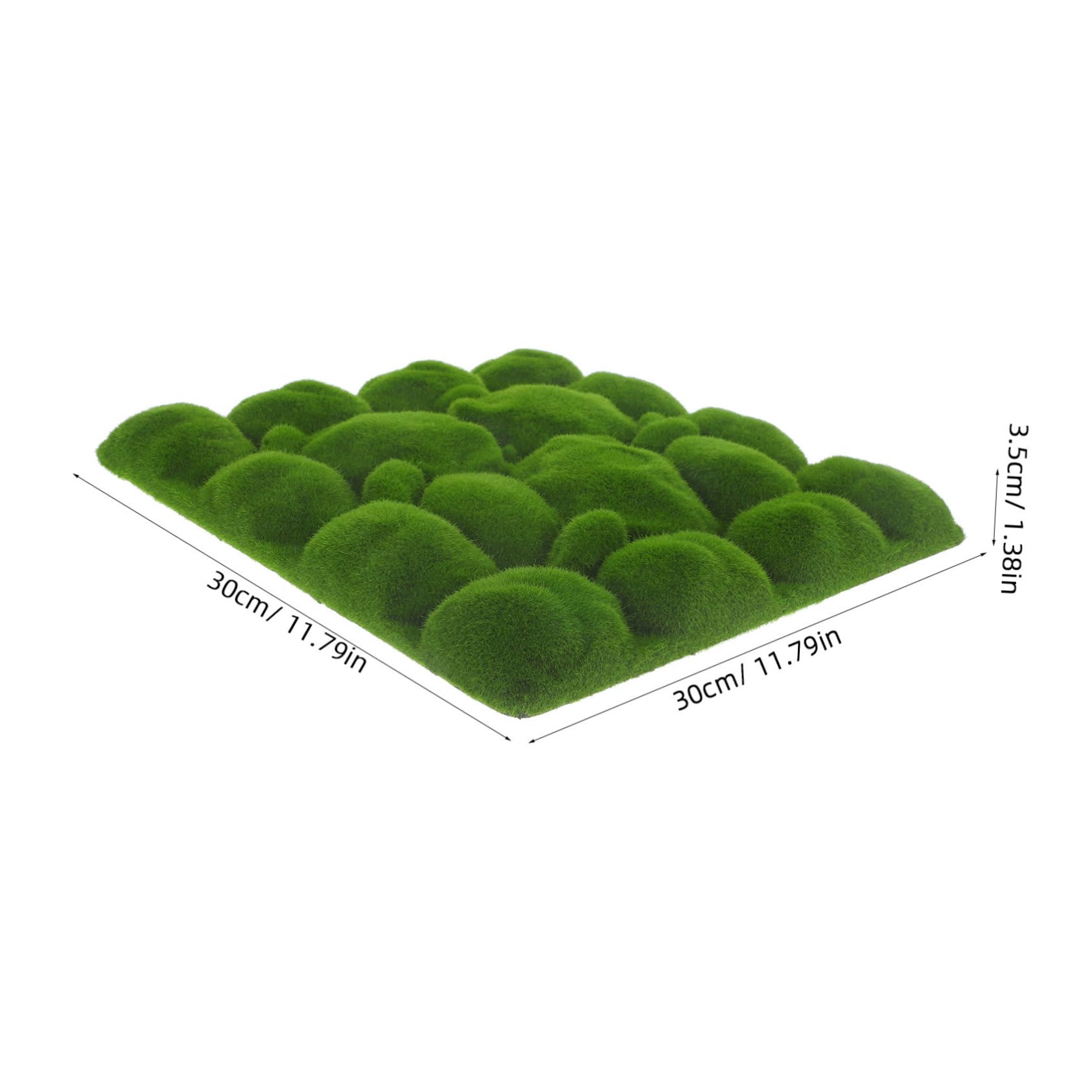MUSISALY Artificial Fake Moss Outdoor Fake Plants Moss Wall Decor Micro Landscape Lawn for Garden Decor