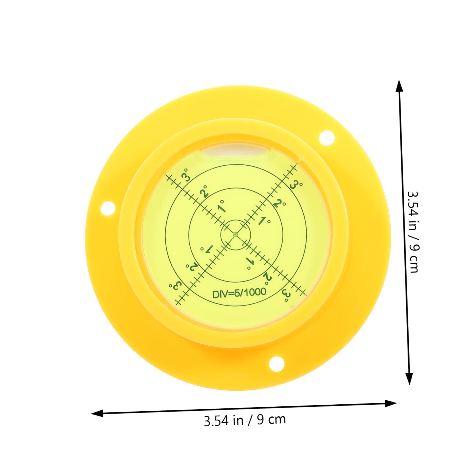 SHINEOFI 5 Pezzi Base di cintura a bolle orizzontale strumento di livello base magnetica livellamento livella a bolla livelle a bolla livellatore a bolla per camper livelli camper Acrilico