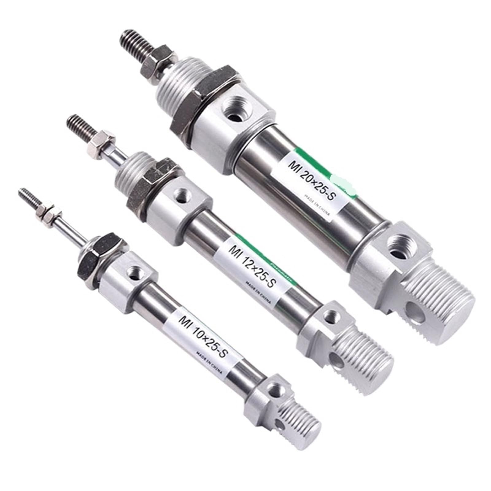 Cylindre bore 20mm stroke 150mm vérin pneumatique alésage 12mm