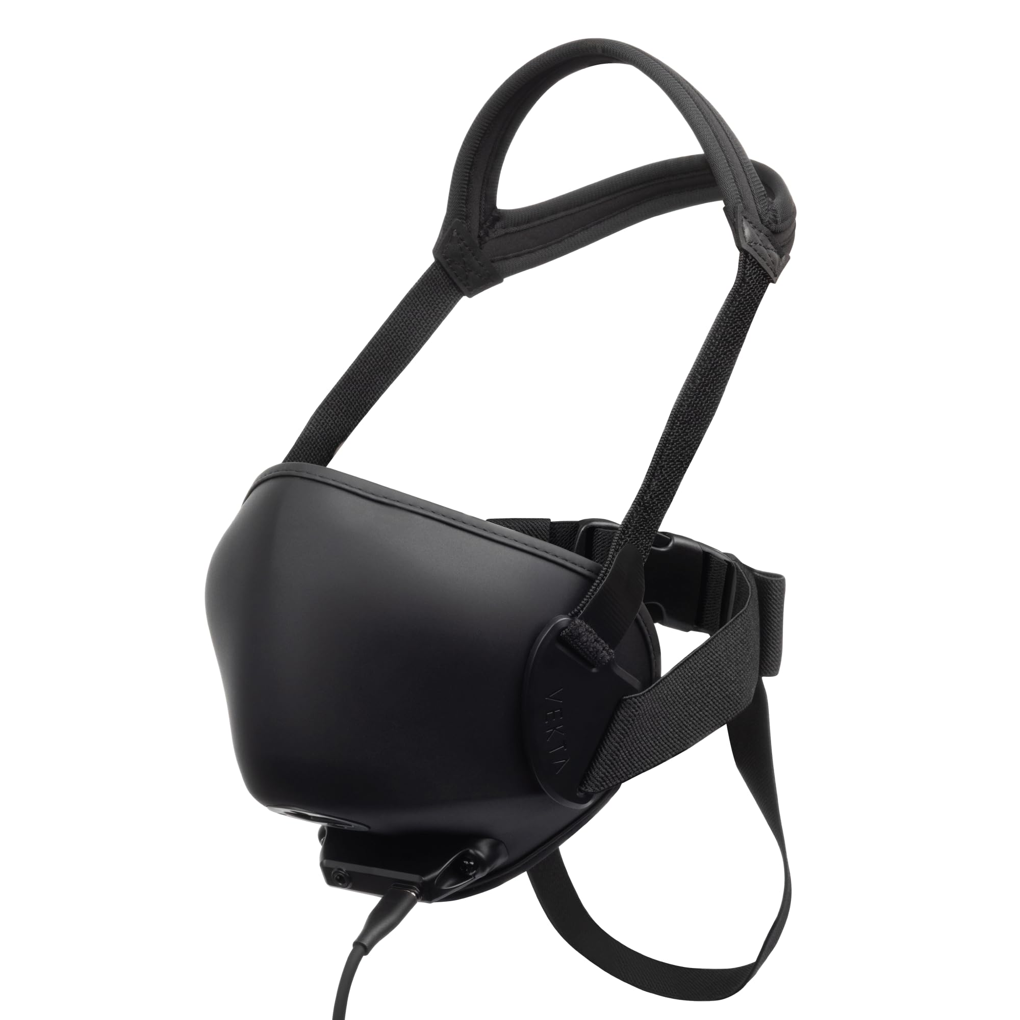 [METADOX] VEKTA 防音マスク (ゲーミングマスク) - 家族に怒られない 装着型減音デバイス (-30dB) - 防音マイク/冷却パッド/インイヤーモニター付 - ボイチャ/カラオケ/実況/テレワーク - PC/PS5/Switch/スマホ対応 - 2