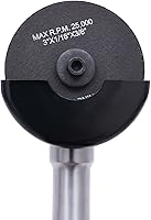 Vista 5 de Amoladora angular de mango largo con entrada de aire de 1/4 "con cubierta de seguridad de metal 180, herramienta de molienda de cortador de aire