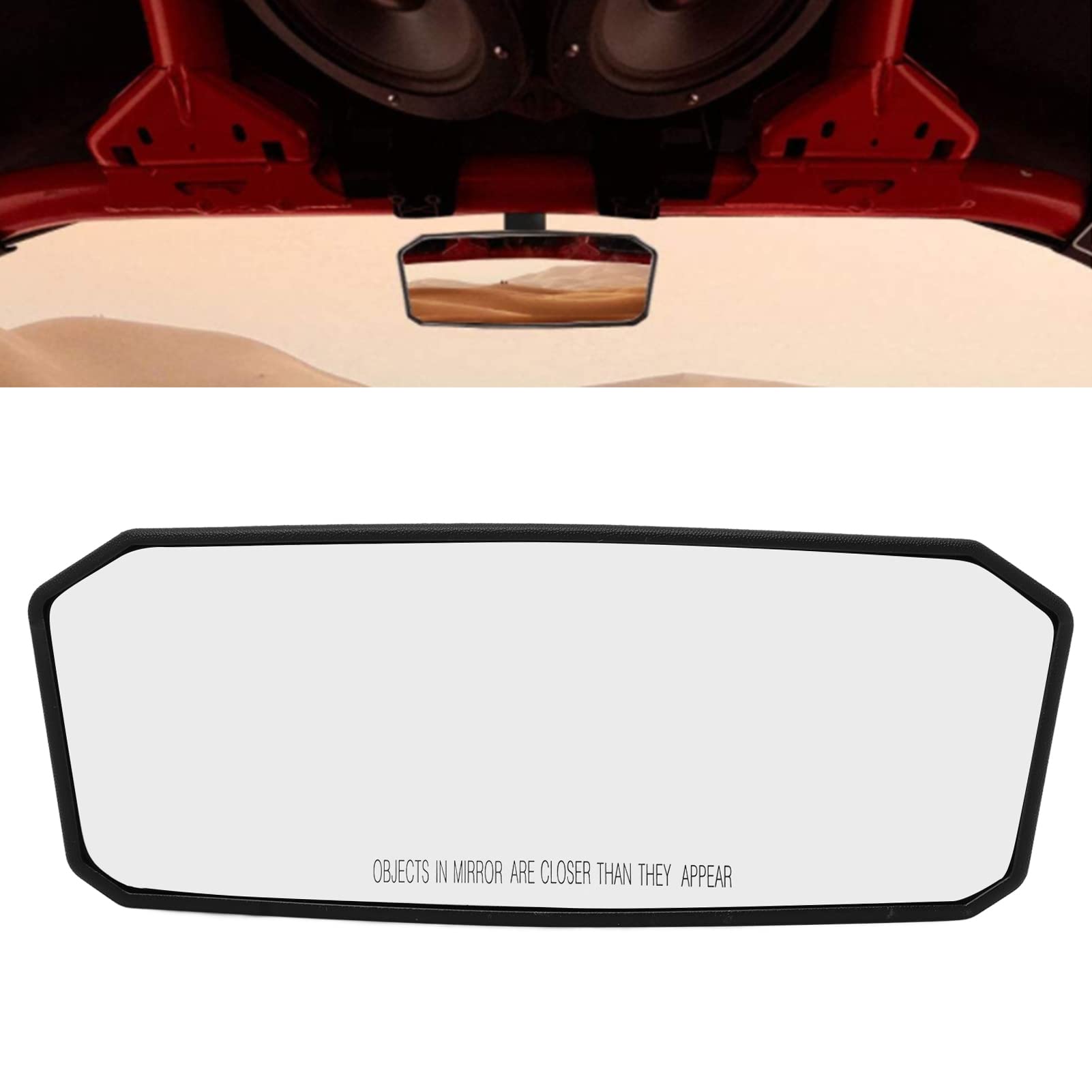 Rétroviseur UTV panoramique pour Can Am Maverick X3 Turbo 2017-2022 Rétroviseur UTV panoramique pour Can Am Maverick X3 Turbo 2017-2022