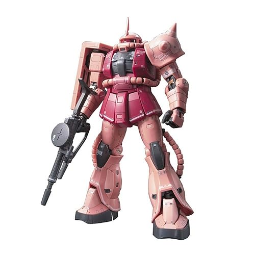 Bandai 83214P # 2 MS-06S Char's Zaku II Mobile Suit Gundam, Hobby RG 1/144 Model Kit, S