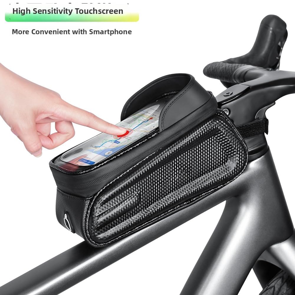 Booda Brand Borsa Smartphone Bici per Pivot RSL 2015-2018 | Proteggi gli oggetti e naviga sotto la pioggia con questa borsa parasole ben salda.