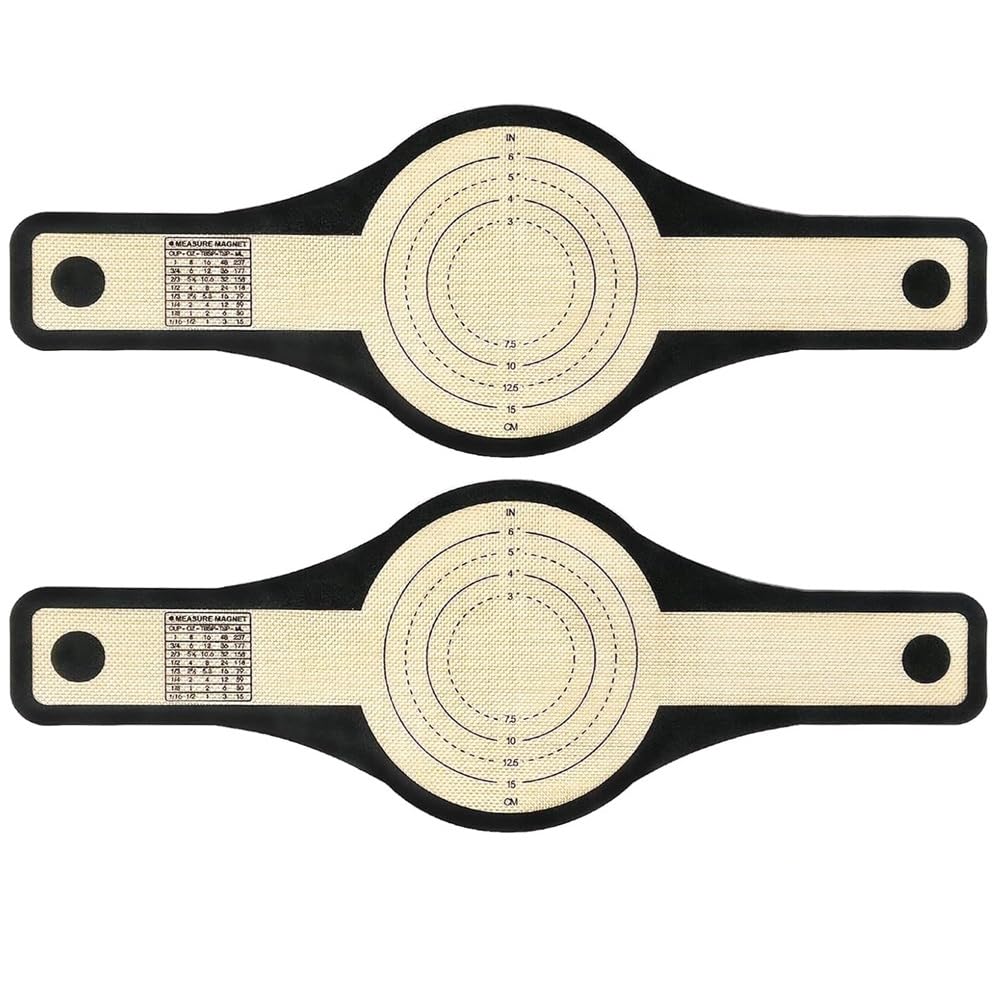 CTRLZS For Dutch Oven Compatible 2-Pack Silicone Baking Mat, Round Bread Sling with Extended Handles for Sourdough