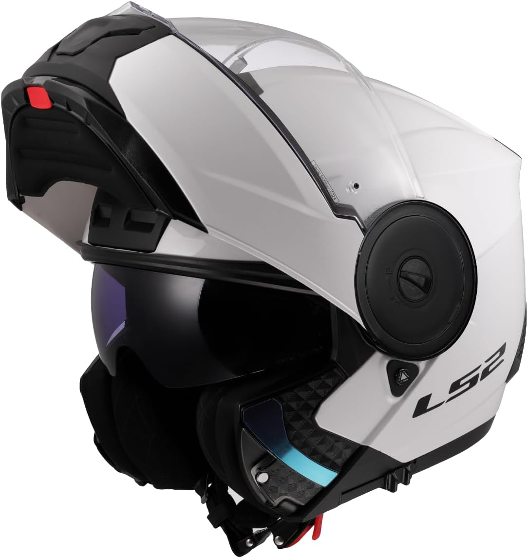 LS2 Модульный мотоциклетный шлем SCOPE II SOLID Gloss White, размер XXL