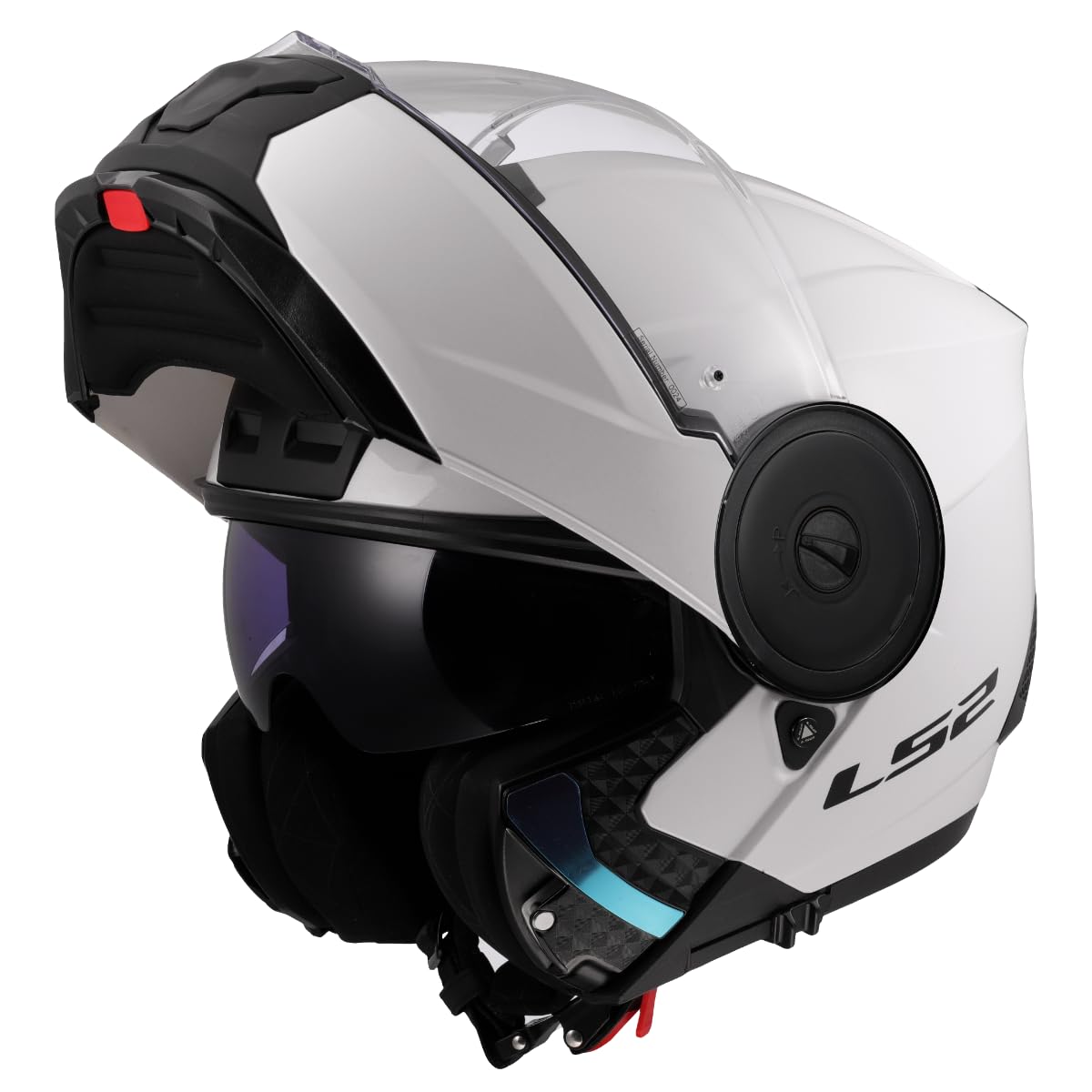 LS2, Casco Moto Modulare SCOPE II SOLID Gloss White, S