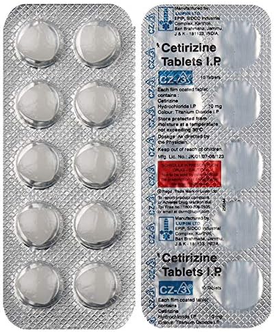 CZ-3 - Strip of 10 Tablets