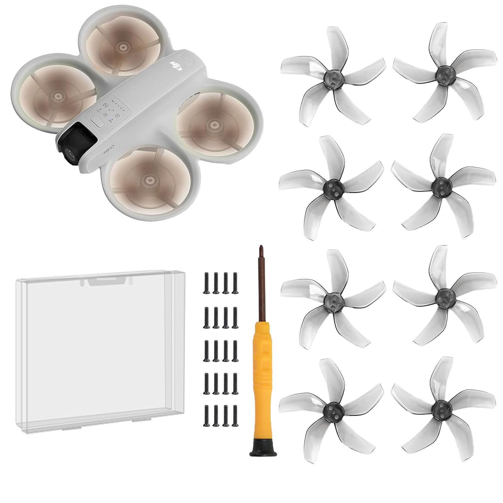 Drone Colorful Paddle Propeller for DJI NEO Silent Power Noise Reduction Replacement Traverser Wings Drone Accessories