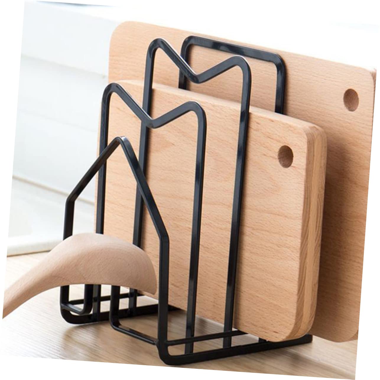 Soporte Para Tapas De Ollas Estante De Almacenamiento Utensilios De Cocina Multifuncional