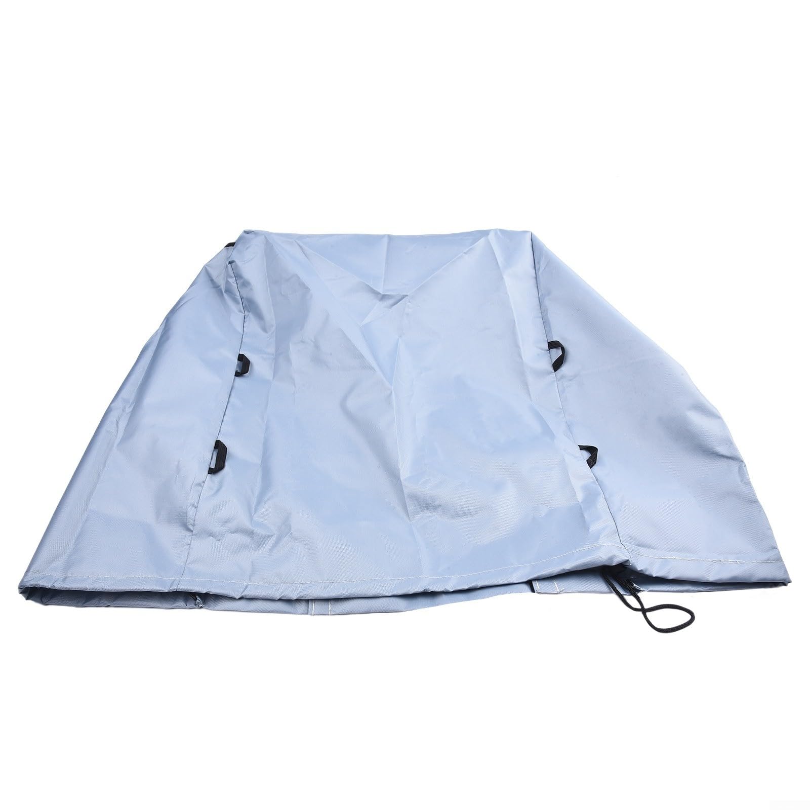 Housse de pompe de chauffage spa 420D avec revêtement argenté - 43 x 38 x 54 cm - Protection contre la pluie, le soleil et la poussière - Gris